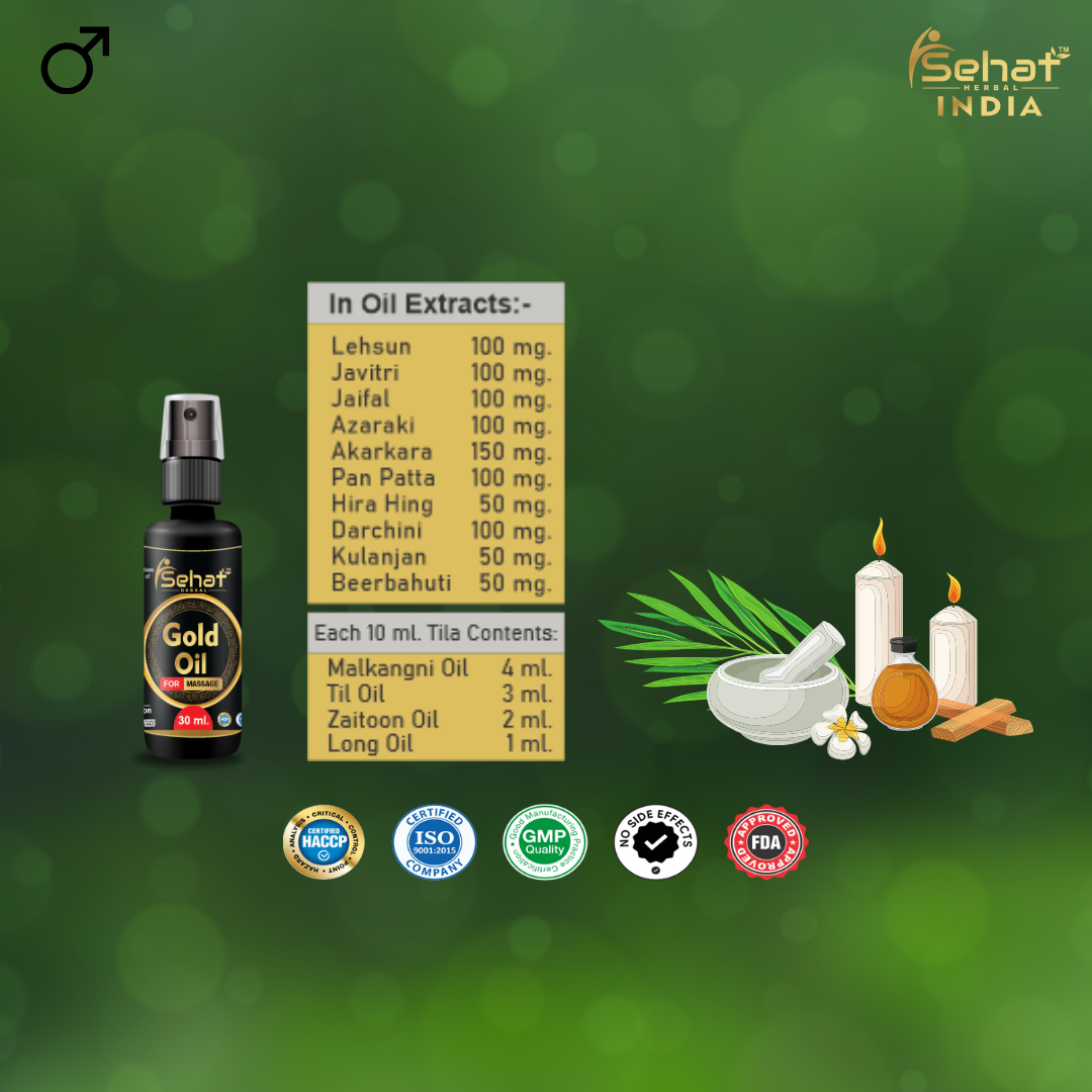 Sehat Herbal Golden Power Oil